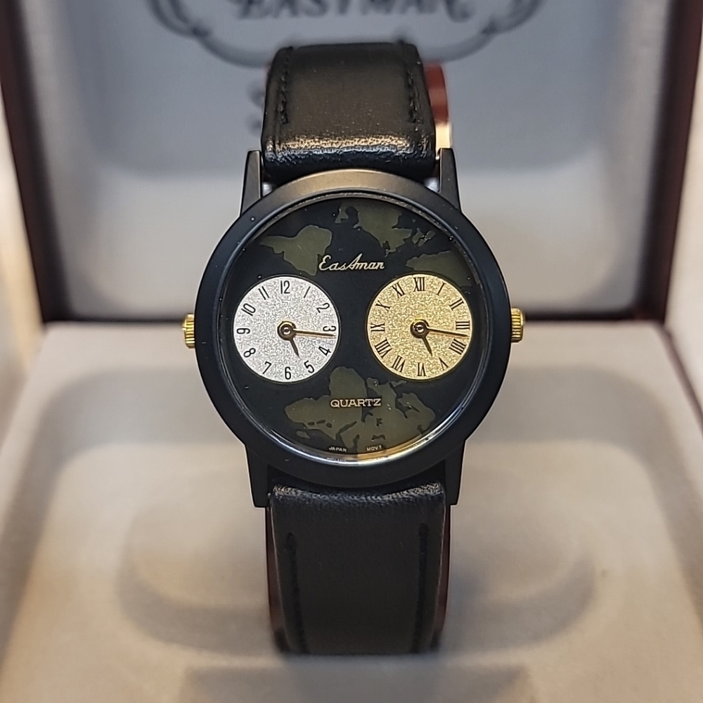 Vintage Eastman Quartz Watch Dual Movements New Batteries